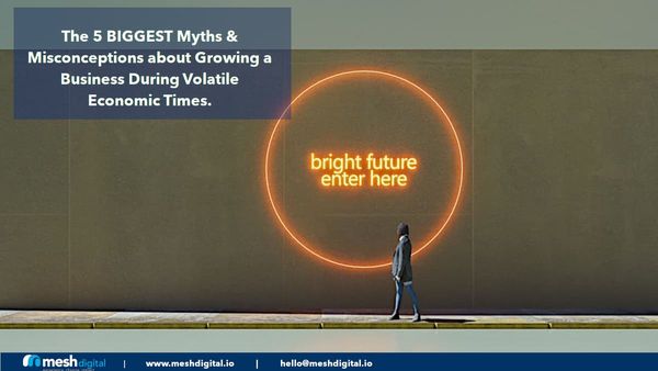 The 5 BIGGEST Myths & Misconceptions About Growing a Company During Volatile Economic Down Cycles.
