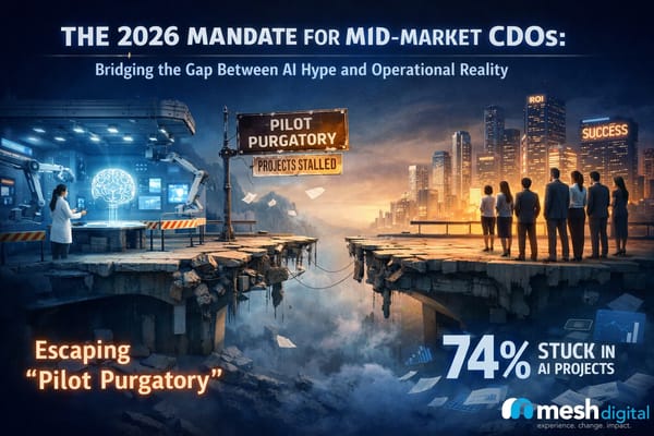 The 2026 Mandate for Mid-Market CDOs: Bridging the Gap Between AI Hype and Operational Reality